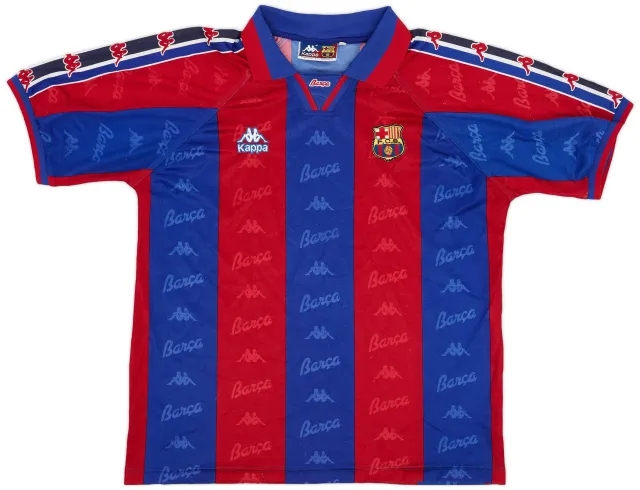 Kappa 1995-97 Barcelona Home Shirt - 7/10 - (XL)