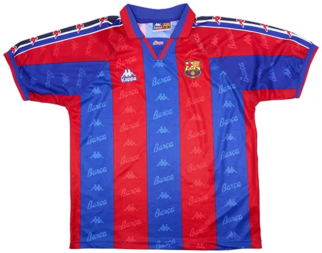 Kappa 1995-97 Barcelona Home Shirt - 8/10 - (XL)