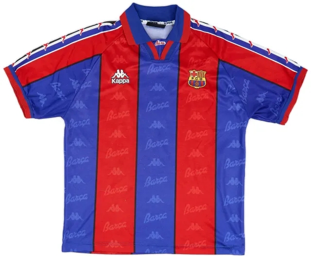 Kappa 1995-97 Barcelona Home Shirt - 8/10 - (S)
