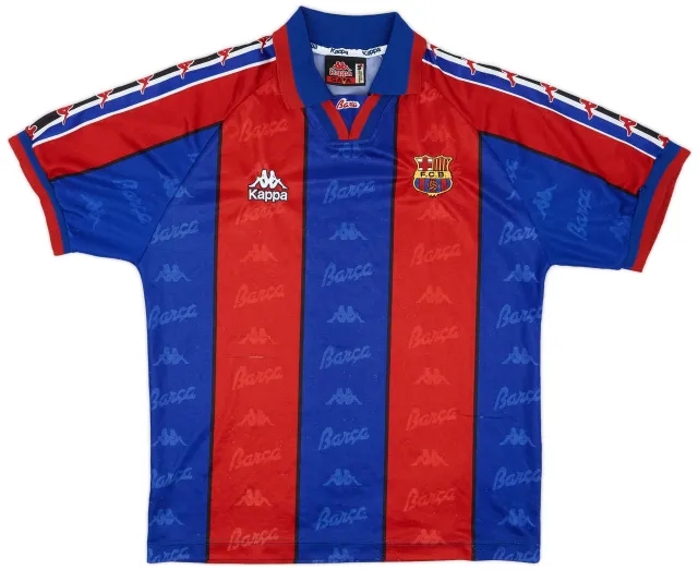Kappa 1995-97 Barcelona Home Shirt - 5/10 - (S)
