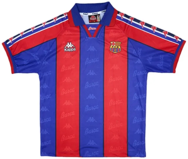 Kappa 1995-97 Barcelona Home Shirt - 8/10 - (S)