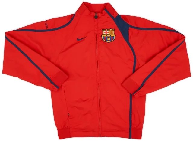 2007-08 Barcelona Nike Track Jacket - 7/10 - (S)