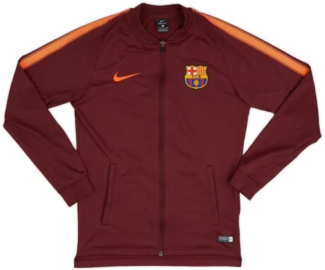 2017-18 Barcelona Nike Track Jacket - 9/10 - (S)