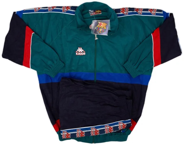 1995-97 Barcelona Kappa Tracksuit (XXL)