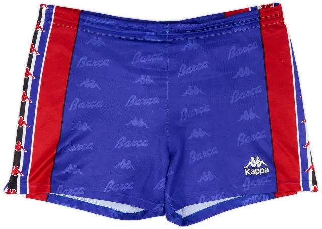 Kappa 1993-95 Barcelona Home Shorts - 7/10 - (XL)