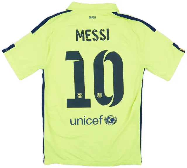 Nike 2014-15 Barcelona Third Shirt Messi #10 - 7/10 - (S)