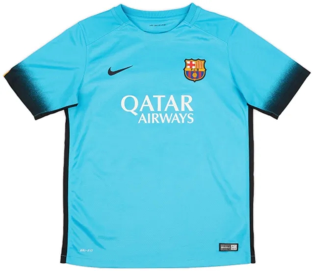 Nike 2015-16 Barcelona Third Shirt - 5/10 - (XL.Boys)