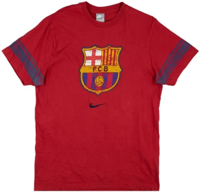 2008-09 Barcelona Nike Training L/S Shirt - 9/10 - (M)