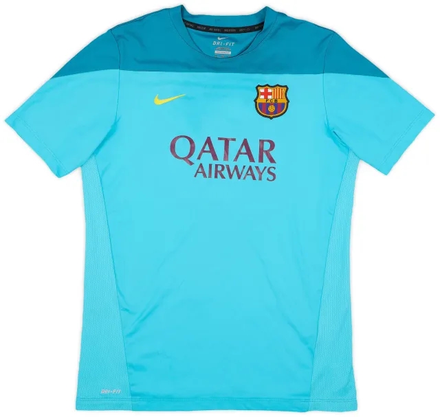 2014-15 Barcelona Nike Training Shirt - 9/10 - (XL.Boys)