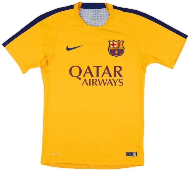 2015-16 Barcelona NIke Training Shirt - 6/10 - (S)