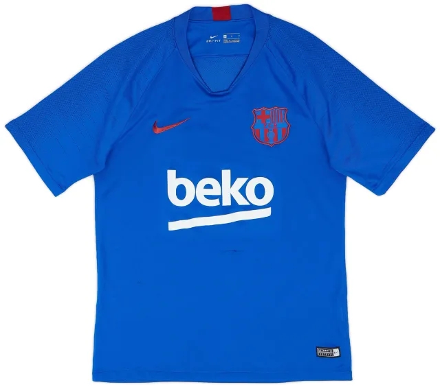 2019-20 Barcelona Nike Training Shirt - 9/10 - (M)