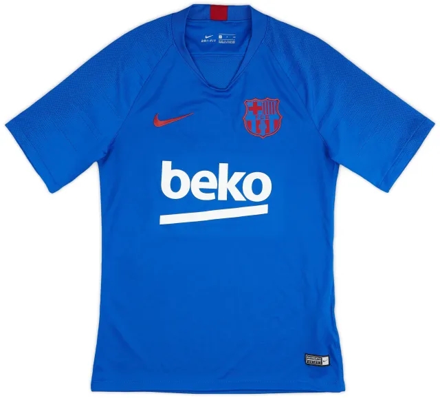 2019-2020 Barcelona Nike Training Shirt - 8/10 - (S)