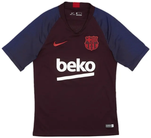 2019-20 Barcelona Nike Training Shirt - 9/10 - (S)