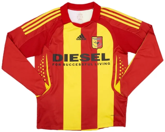 adidas 2008-09 Bassano Virtus Home L/S Shirt #6 - 6/10 - (L.Boys)