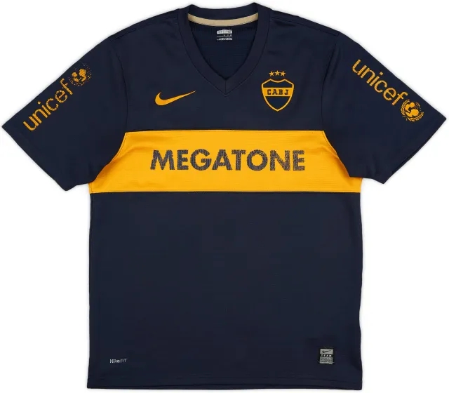 Nike 2008-09 Boca Juniors Home Shirt - 5/10 - (S)