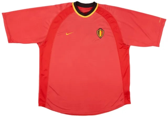 Nike 2000-02 Belgium Home Shirt - 9/10 - (XXL)