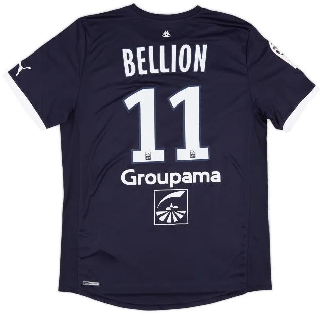 Puma 2011-12 Bordeaux Match Issue Home Shirt Bellion #11