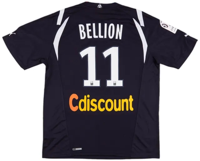 Puma 2010-11 Bordeaux Match Issue Home Shirt Bellion #11