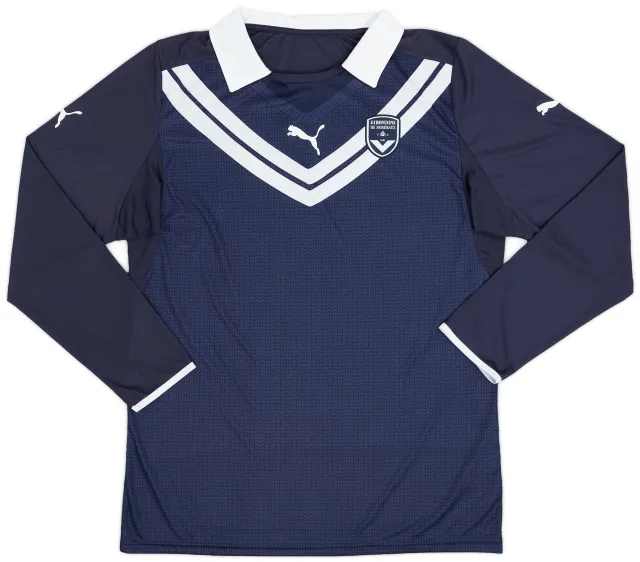Puma 2012-13 Bordeaux Player Issue Home L/S Shirt - 9/10 - (XL)