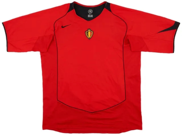 Nike 2004-06 Belgium Home Shirt - 8/10 - (XL)