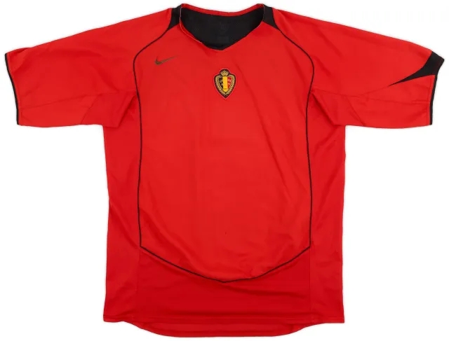 Nike 2004-06 Belgium Home Shirt - 6/10 - (L)