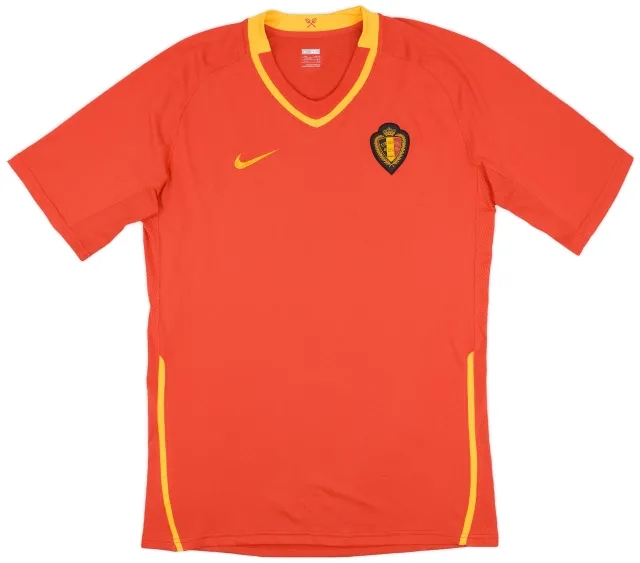 Nike 2008-09 Belgium Player Issue Home Shirt - 9/10 - (XXL)