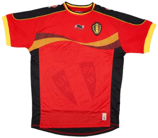 Burrda 2012-13 Belgium Home Shirt - 9/10 - (3XL)