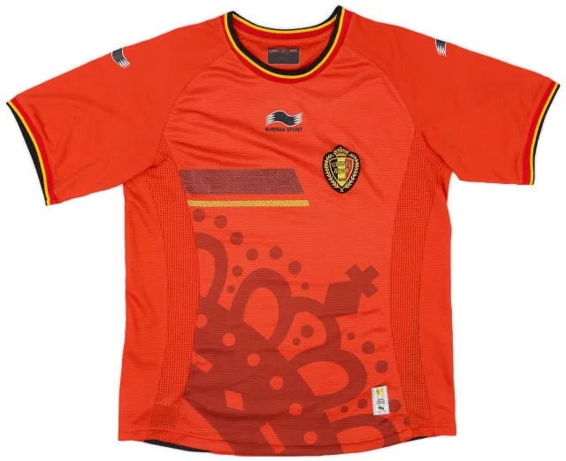 Burrda 2014-15 Belgium Home Shirt - 7/10 - (M)