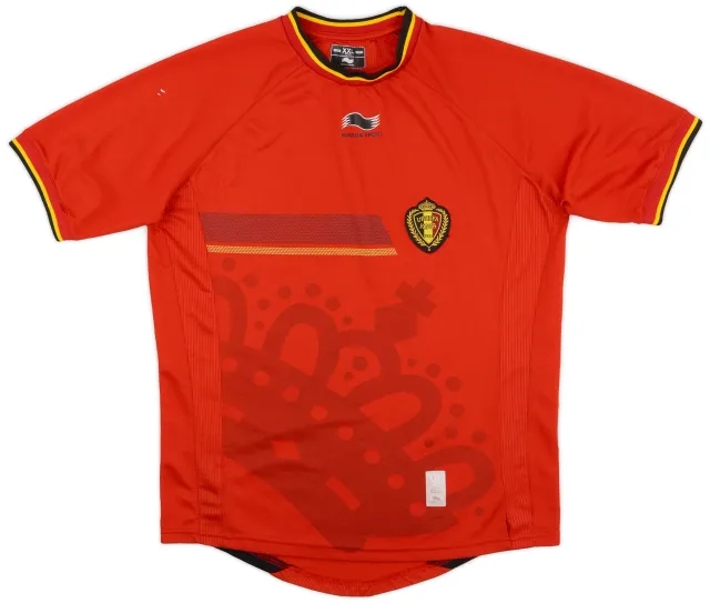 Burrda 2014-15 Belgium Home Shirt - 8/10 - (XXL)