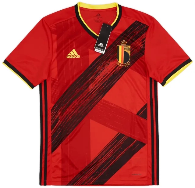adidas 2020-21 Belgium Home Shirt (S)