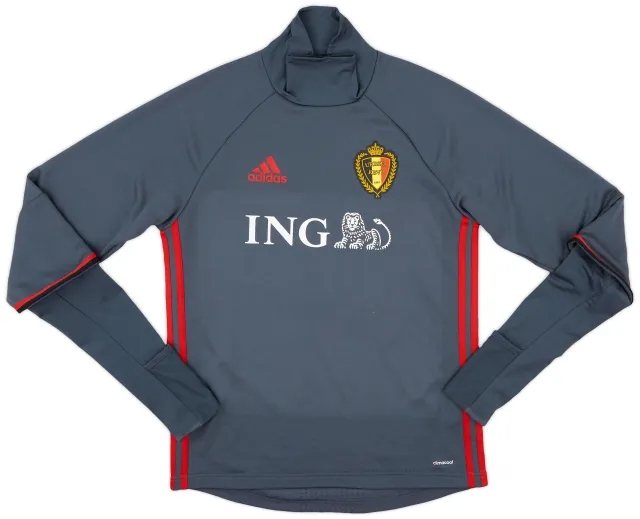 2016-17 Belgium adidas Training Top - 9/10 - (S)
