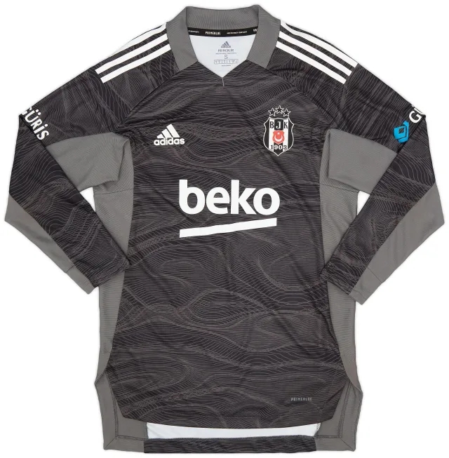 adidas Besiktas Mens LS Goalkeeper Home Shirt 2021/22