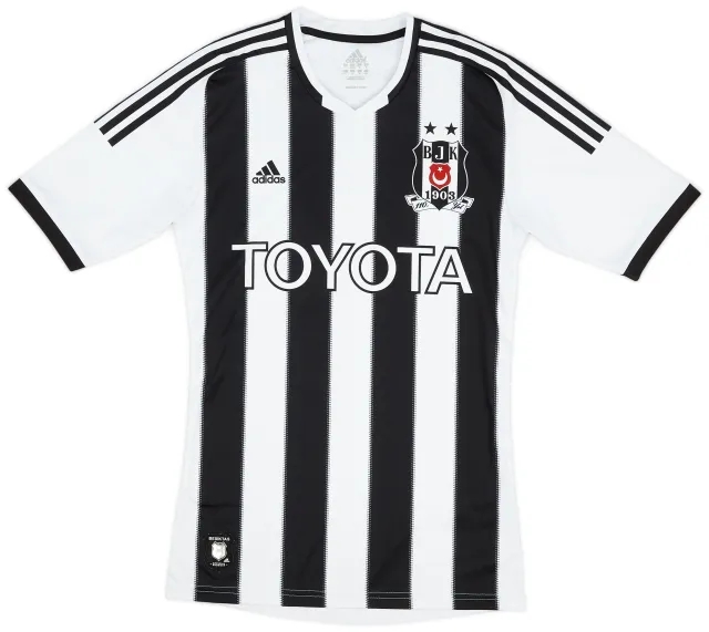 adidas 2013-14 Besiktas Home Shirt - 8/10 - (S)