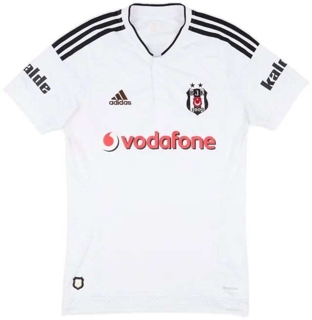 adidas 2015-16 Besiktas Home Shirt - 7/10 - (S)