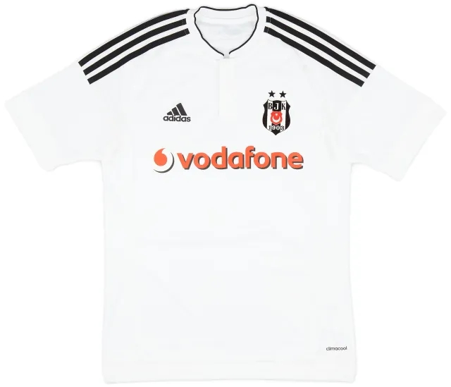 adidas 2015-16 Besiktas Home Shirt - 9/10 - (S)