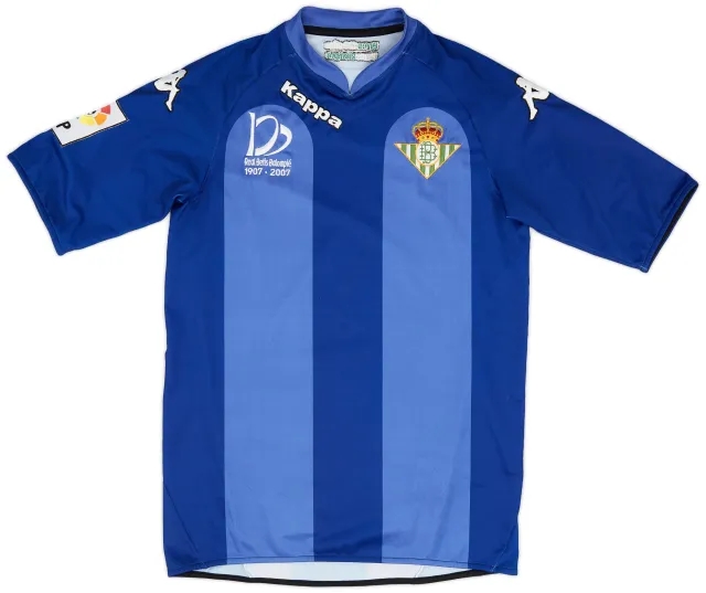 Kappa 2007-08 Real Betis 'Centenary' Away Shirt - 9/10 - (S)