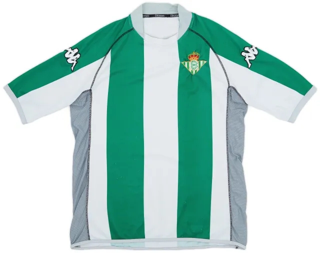 Kappa 2002-03 Real Betis Home Shirt - 5/10 - (XXL)