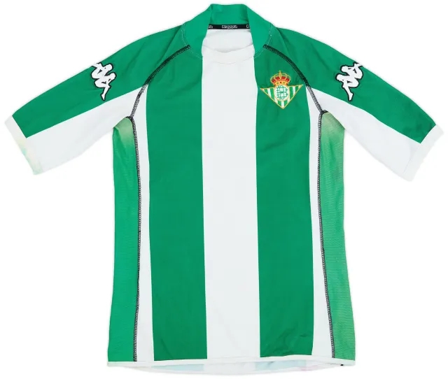 Kappa 2002-03 Real Betis Home Shirt - 4/10 - (S)