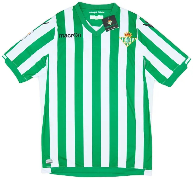 Macron 2014-15 Real Betis Home Shirt (L)