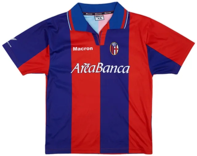 Macron 2001-02 Bologna Home Shirt - 7/10 - (XS)