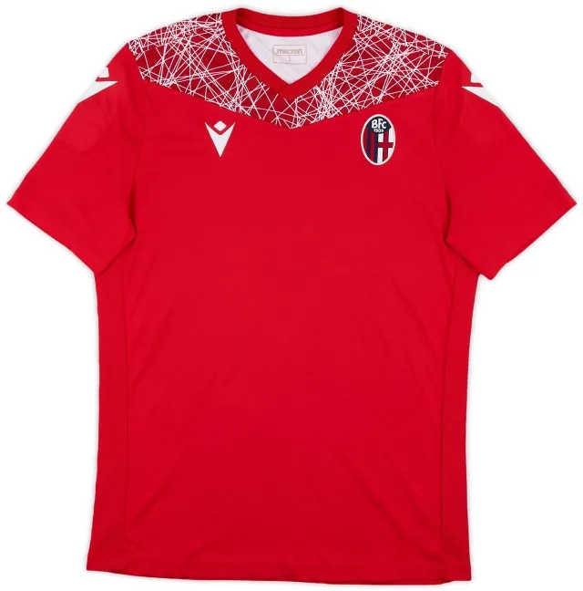2020-21 Bologna Macron Training Shirt - 8/10 - (L)