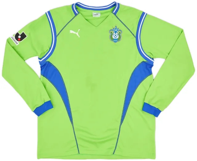 Puma 2003-04 Shonan Bellmare Home L/S Shirt - 9/10 - (XL)