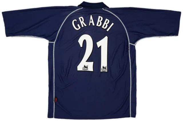 Kappa 2001-02 Blackburn Away Shirt Grabbi #21 - 7/10 - (XXL)