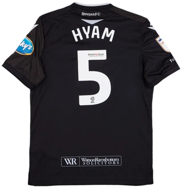 Macron 2023-24 Blackburn Match Issue Away Shirt Hyam #5
