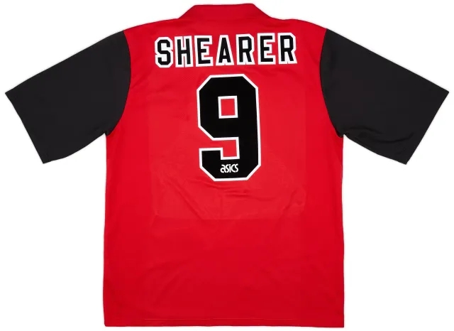 Asics 1995-96 Blackburn Rovers Away Shirt Shearer #9 - 8/10 - (XL)