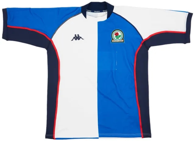 Kappa 2003-04 Blackburn Home Shirt - 5/10 - (L)