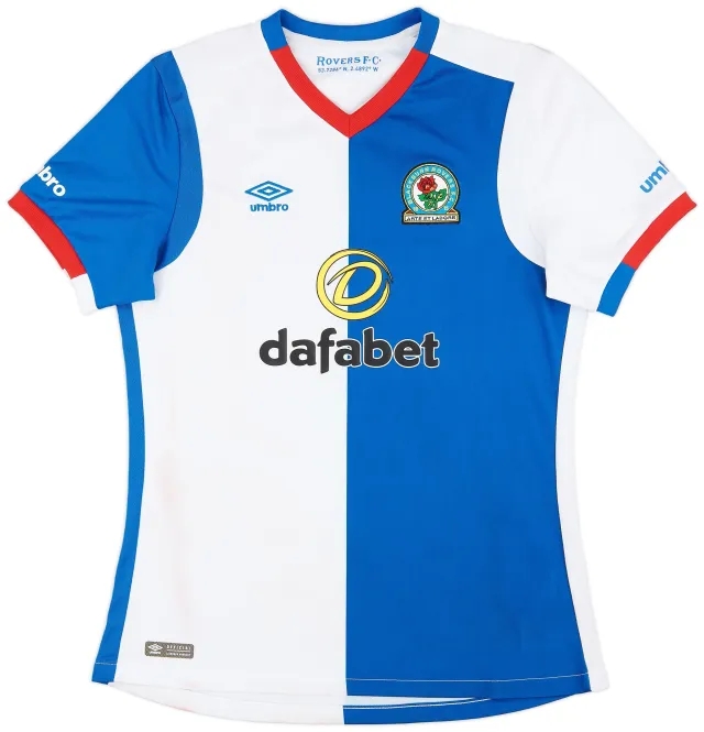 Umbro 2016-17 Blackburn Home Shirt - 6/10 - (Women's S)