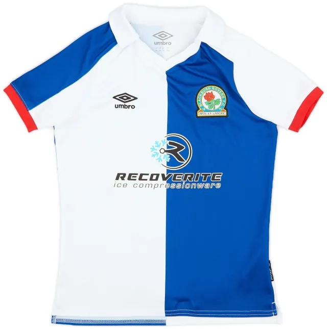 Umbro 2020-21 Blackburn Home Shirt - 7/10 - (M.Boys)