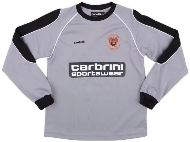 2008-09 Blackpool GK Shirt - 9/10 - (L.Boys)