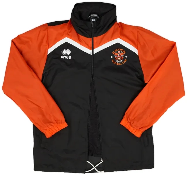 2010s Blackpool Errea Track Jacket - 4/10 - (S)